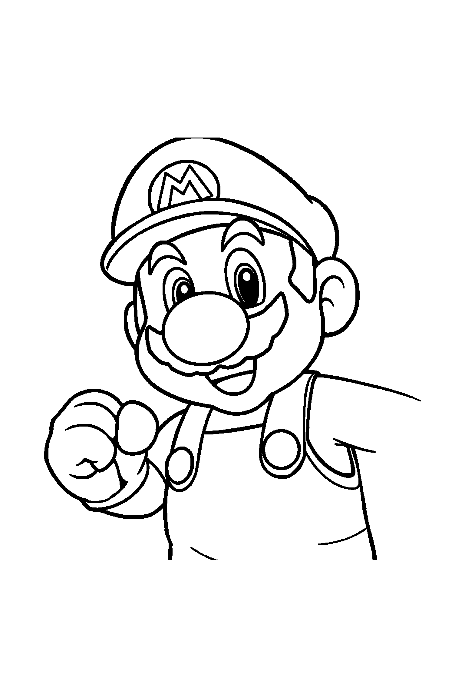 Coloriage Mario gratuit à imprimer - Yoshi avec un décor d'arrière-plan Coloriage Mario gratuit à imprimer : Yoshi avec un décor d'arrière-plan