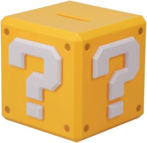 Tirelire multicolore bloc Question Super Mario