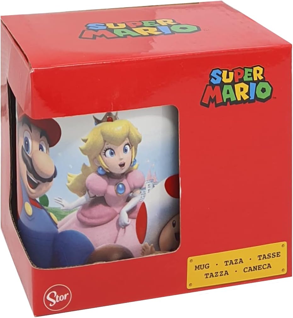 Mug 325 ml Super Mario avec Peach, Toad, Luigi et Yoshi – Image 5