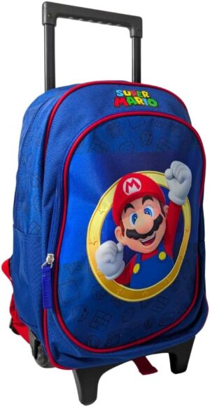 Sac trolley Super Mario 47 x 27 x 16 avec poche avant