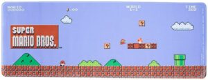 Tapis XXL Super Mario Bros pour souris et clavier 80 x 30 cm
