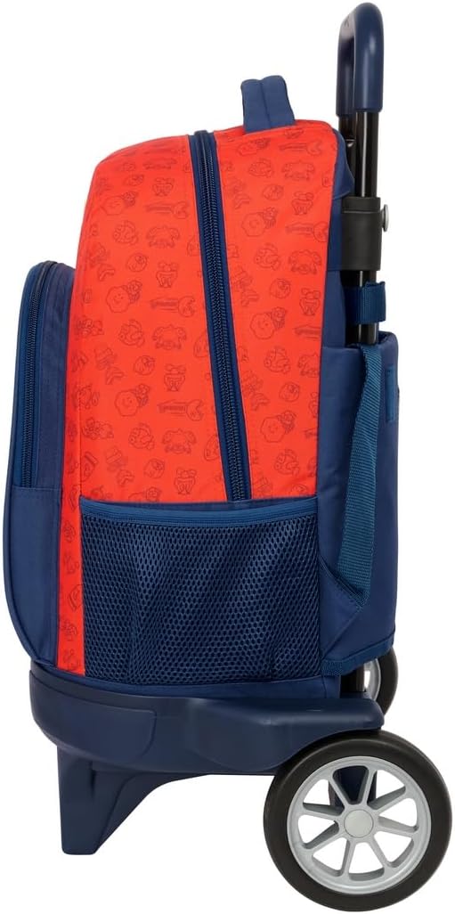 Sac à dos à roulettes Super Mario compact évolutif taille unique – Image 3