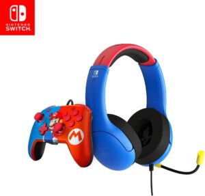 Bundle gaming Mario pour Switch, compatible OLED et Lite