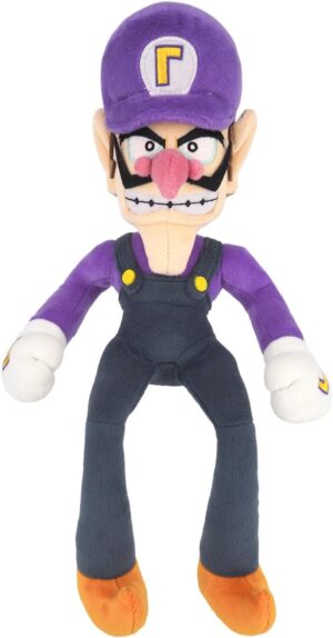 Waluigi 31 cm Nintendo, peluche Super Mario All Star Collection AC09