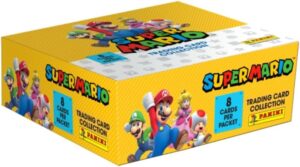 Boîte Panini Super Mario de 18 pochettes de trading cards