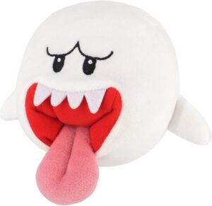 Peluche Ghost Boo blanche Super Mario All Star Collection