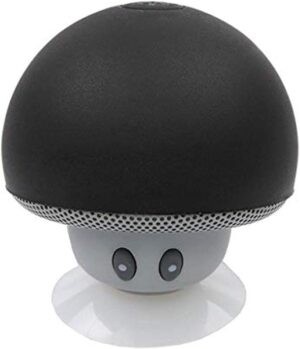 Enceinte Bluetooth Champignon Mario avec ventouse et micro pour Nintendo Switch et smartphone, noir