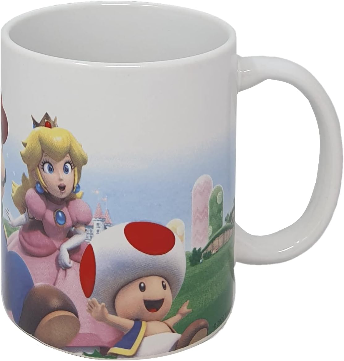 Mug 325 ml Super Mario avec Peach, Toad, Luigi et Yoshi – Image 4