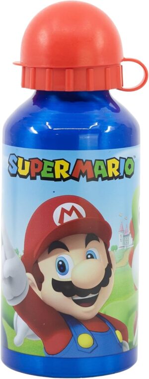 Gourde en aluminium 400 ml Super Mario