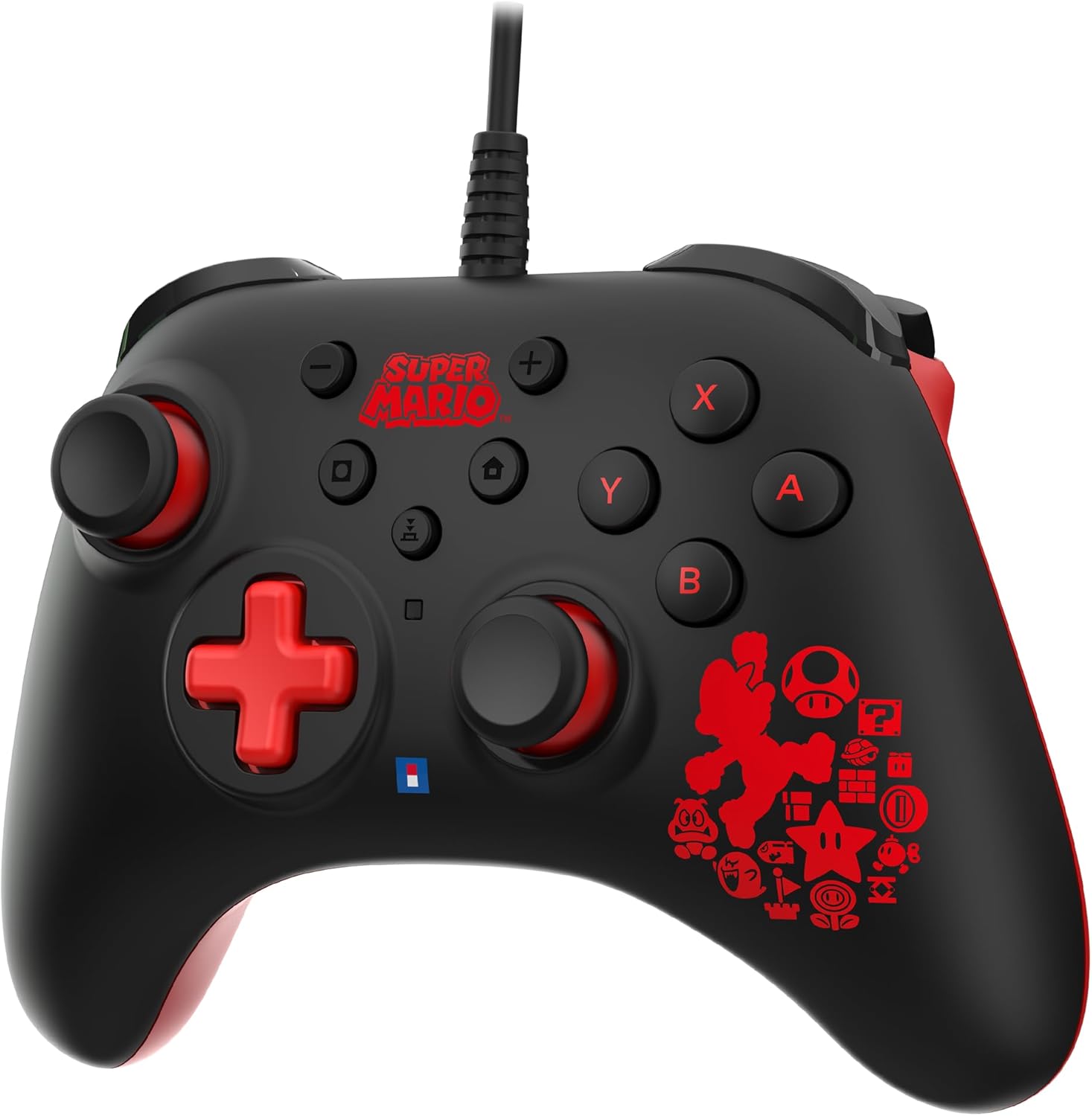 Manette Horipad Turbo filaire Mario pour Switch – Image 2
