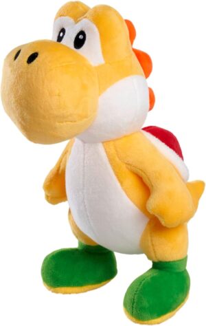 Peluche Yoshi jaune 20 cm Super Mario