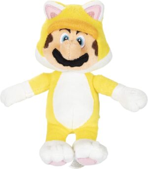 Peluche Mario Nintendo jaune 18 cm