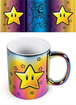 Mug métallique Super Mario Star Power 315 ml