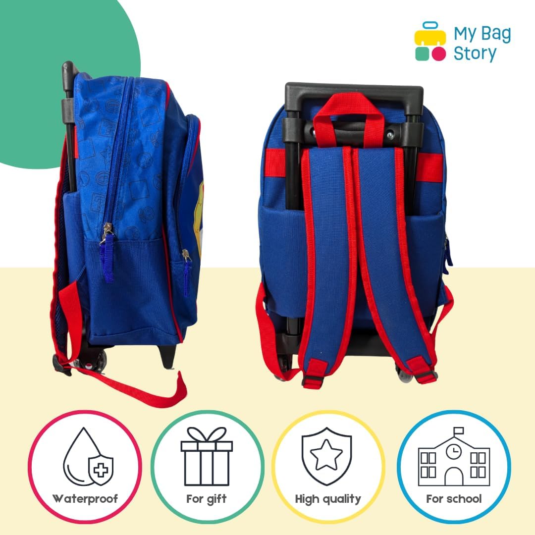 Sac trolley Super Mario 47 x 27 x 16 avec poche avant – Image 5