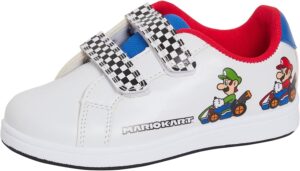 Baskets garçon Super Mario Brothers Mario Kart avec Mario
