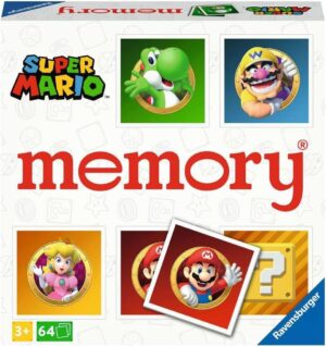 Grand Memory Super Mario, jeu éducatif d'observation dès 3 ans