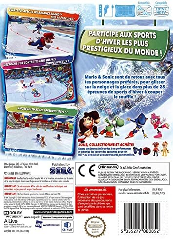 Mario & Sonic aux Jeux Olympiques d'hiver de Vancouver sur Nintendo Wii, 2010 – Image 2