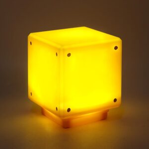 Veilleuse Mario en cube 3D avec son et recharge USB