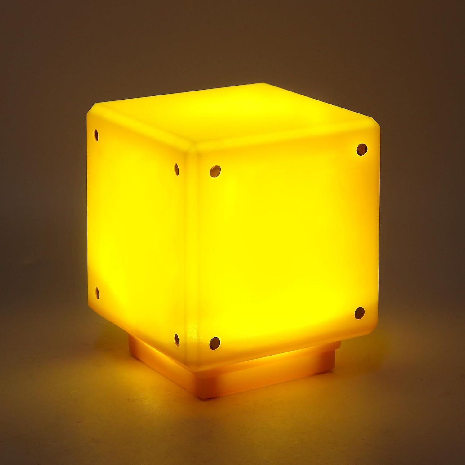 Veilleuse Mario en cube 3D avec son et recharge USB
