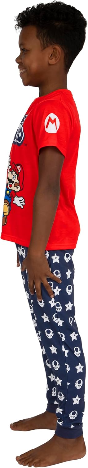 Pyjama garçon Super Mario avec Mario et Luigi – Image 5