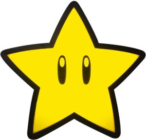 Lampe projecteur Super Star Mario Bros à piles Nintendo