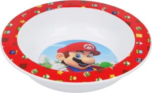 Bol Super Mario multicolore pour micro-ondes enfant
