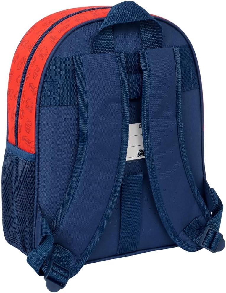 Sac à dos Safta Super Mario orange 27x33x10 9.50 L – Image 2