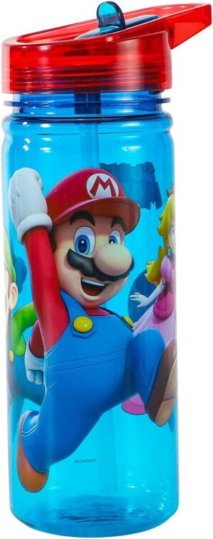 Gourde Super Mario en Tritan sans BPA 580 ml pour enfants