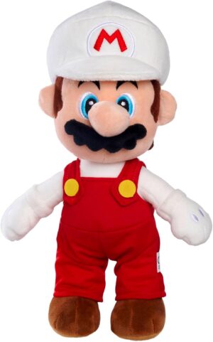 Peluche Fire Mario 30 cm - Super Mario