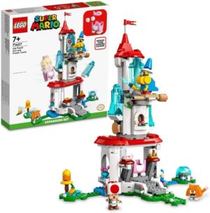 LEGO Super Mario 71407 Tour gelée avec costume Peach Chat