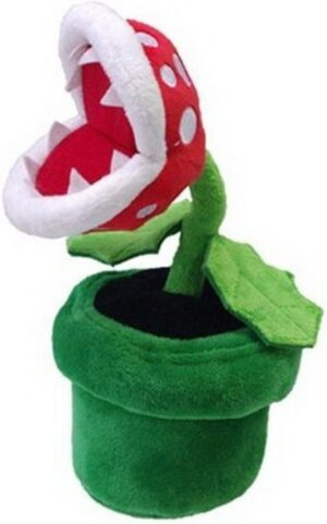Peluche Plante Piranha 22,9 Super Mario Sanei