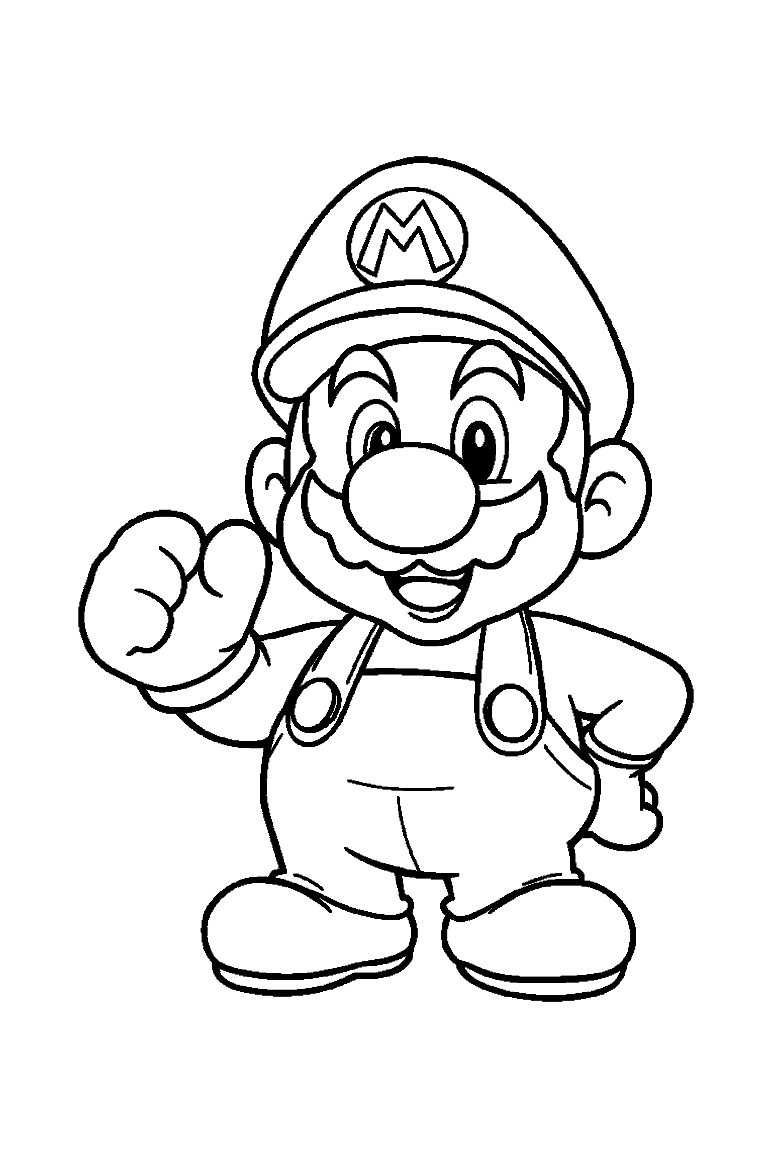 Coloriage Mario gratuit à imprimer - grand coloriage détaillé de Toad avec carrelages Coloriage Mario gratuit à imprimer : grand coloriage détaillé de Toad avec carrelages