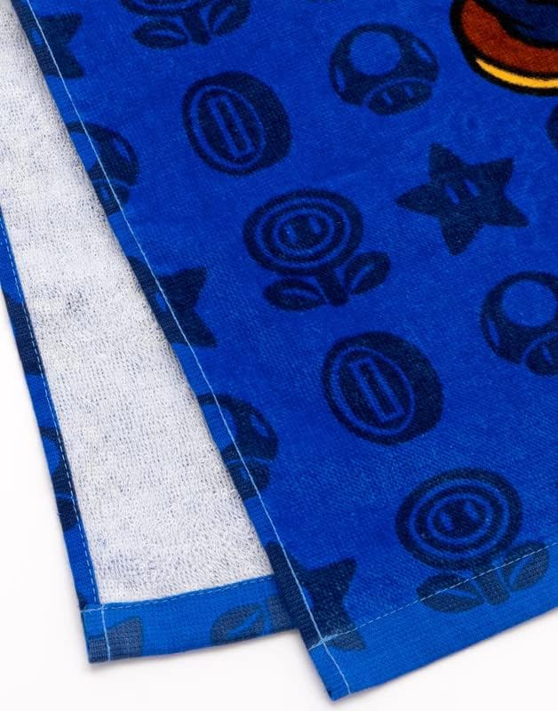 Serviette poncho Super Mario et Luigi pour enfants et adolescents – Image 8