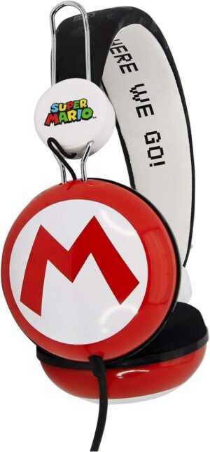 Casque audio enfant Super Mario Icon Core TWEEN avec arceau rembourré