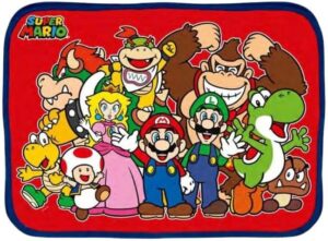 Set de table pliable Super Mario en polyester 30 x 40 cm