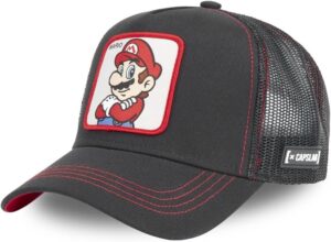 Casquette trucker Super Mario réglable Capslab, taille unique