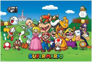 Maxi Poster Nintendo Super Mario Characters 61 x 91.5 cm