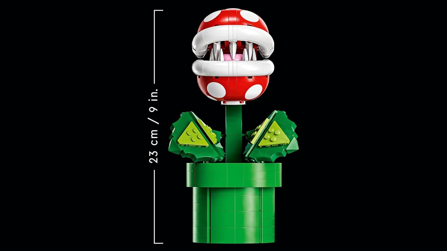 Plante Piranha LEGO Super Mario articulée avec tuyau et 2 pièces 71426 – Image 8
