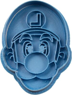 Emporte-pièce Luigi bleu Cuticuter pour biscuits Mario Bros