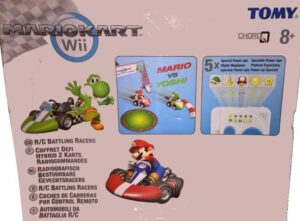 Kit de jeu RC Mario et Yoshi Mario Kart Wii Tomy 71579