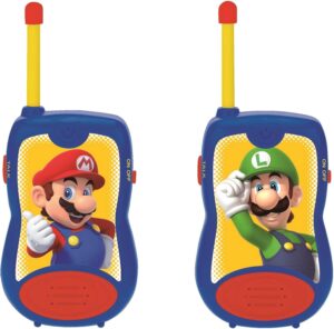 Talkies-walkies Super Mario 200 m avec 2 canaux et clip ceinture