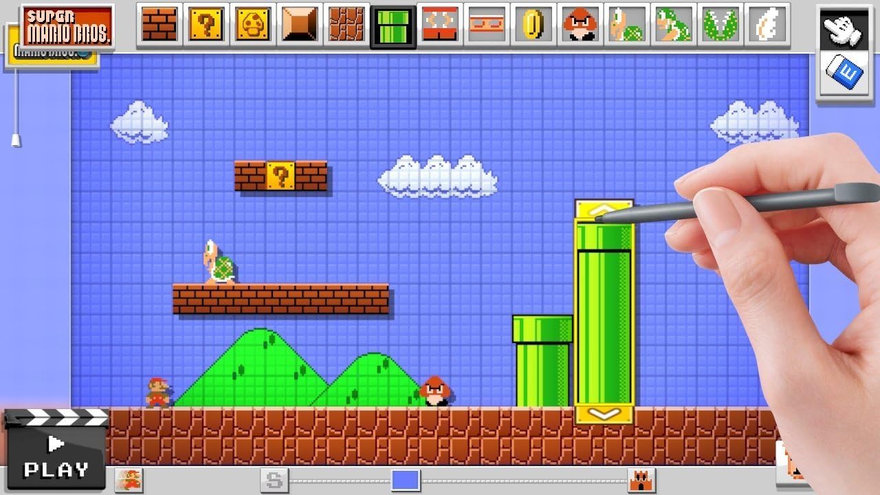 Jeu Wii Mario Super Mario Maker au style Unique – Image 3