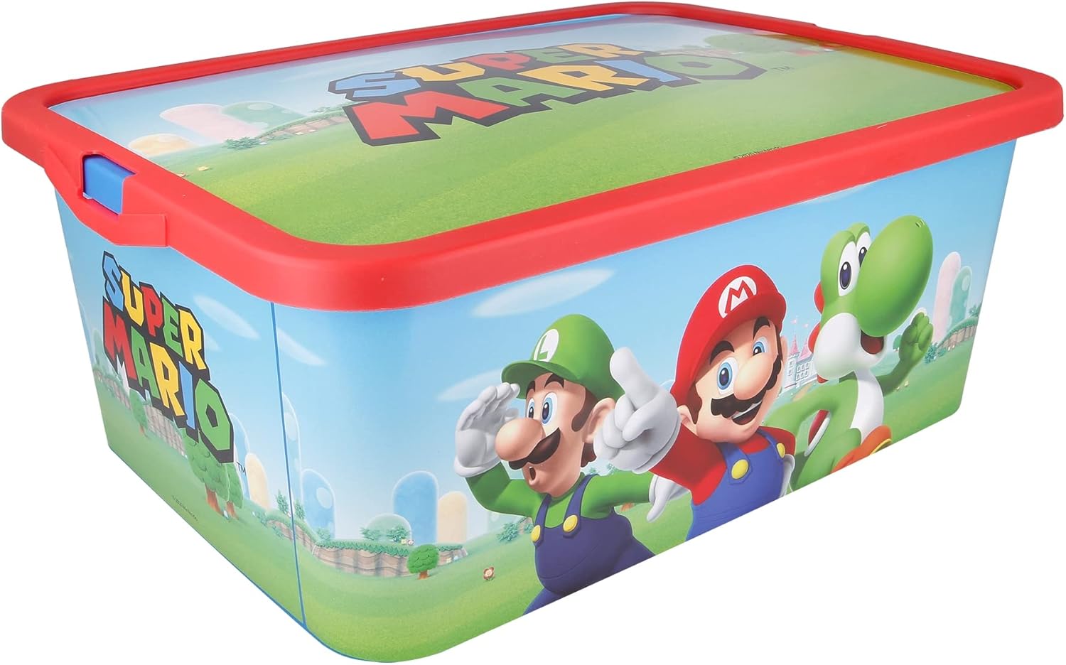 Boîte de rangement Super Mario avec couvercle 13 L – Image 2