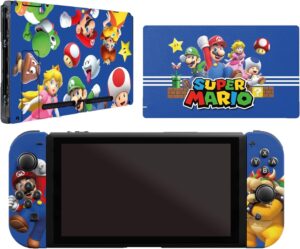 Sticker skin Mario pour Nintendo Switch, Joycon et dock