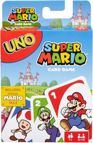 UNO® Super Mario, jeu de 112 cartes illustrées DRD00