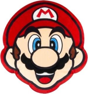 Coussin tête de Mario Homadict 40 x 40 cm