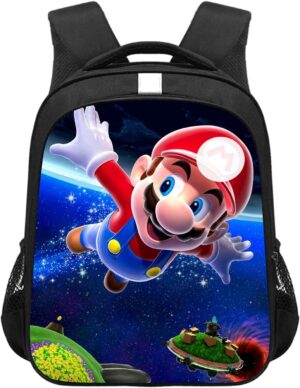 Sac à dos Mario imprimé 3D Aéronautique 35,5 cm