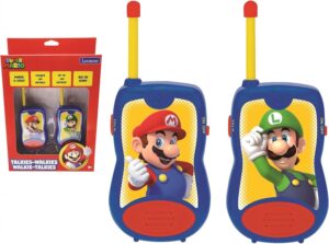 Talkies-walkies Nintendo Super Mario à 2 canaux avec clip ceinture