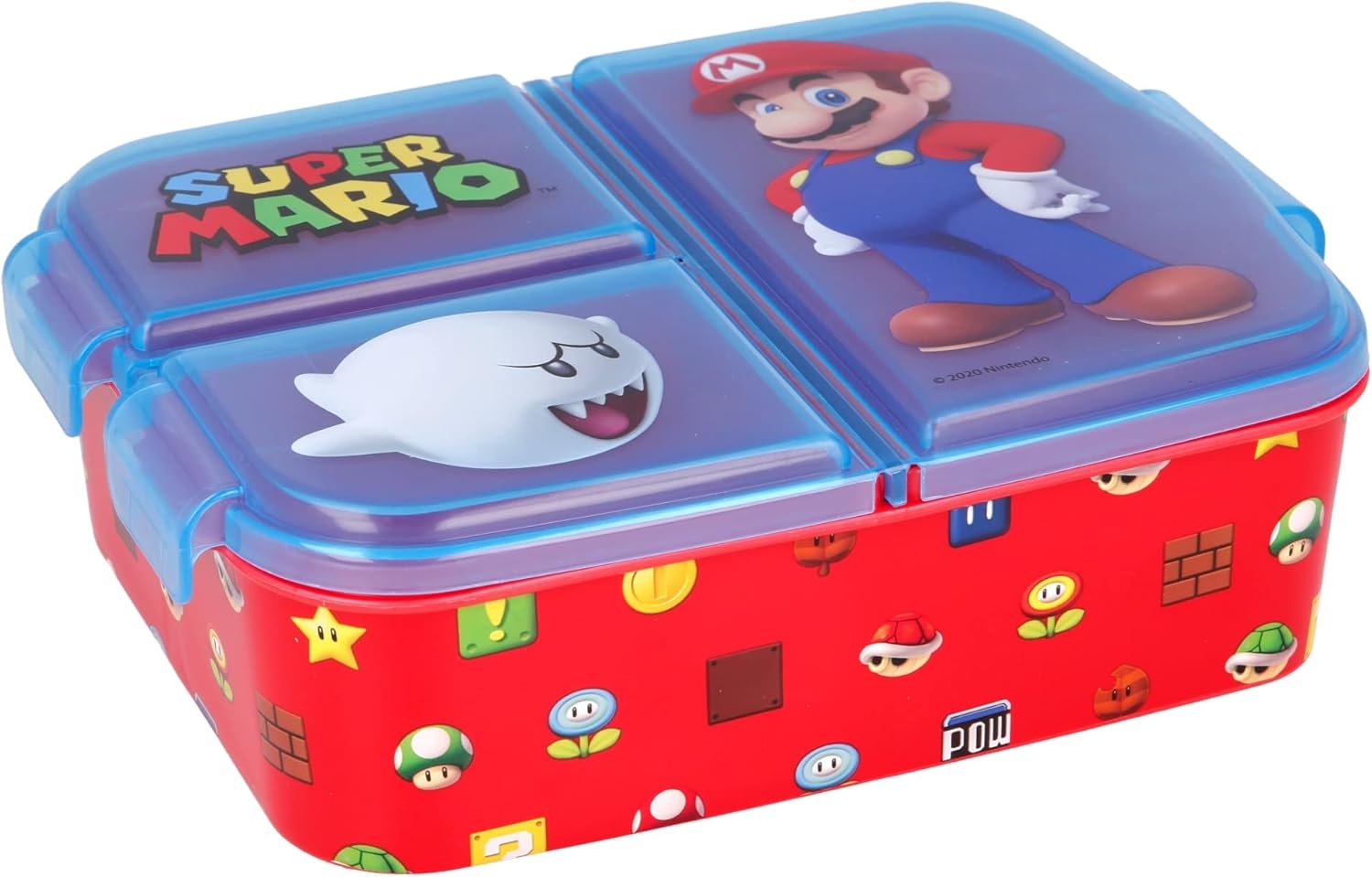 Boîte à sandwich compartimentée Super Mario