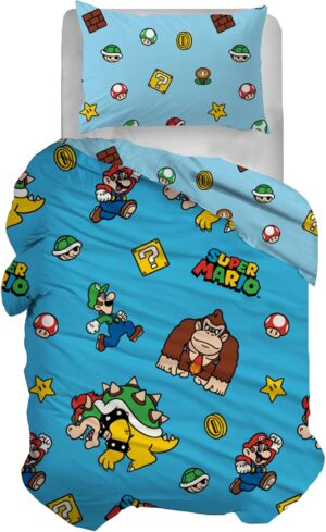 Parure simple Super Mario en 100 % pur coton